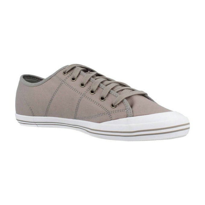 Le Coq Sportif Grandville Twill Gris - Chaussures Baskets Basses Femme